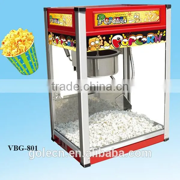 2015 hot sale commercial popcorn machine with best quality