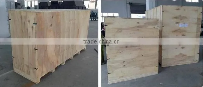 Industrial biomass wood briquette machine with screw conveyor