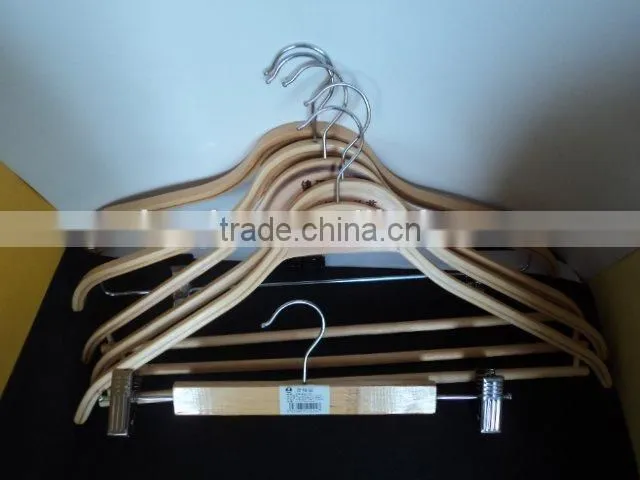 Top grade bamboo hangers wholesale chrome manufacturer in china.cn