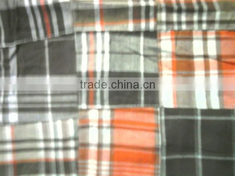 cotton checked fabric
