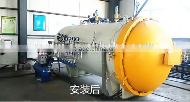 Full-automatic Industrial Laminated Glass Pressure Vessel with High Quality