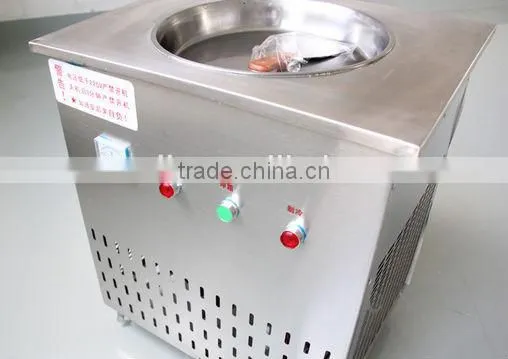 Colorful ice cream frying machine / Variety flavor fry ice cream making machine / Summer must-have fried ice cream machine