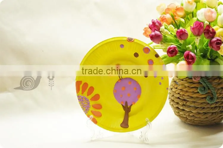 2014 DIY Creative decorative plate for educational toys