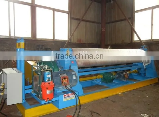 W11 series mechanical 3 roller plate rolling machine price W11-3x1300
