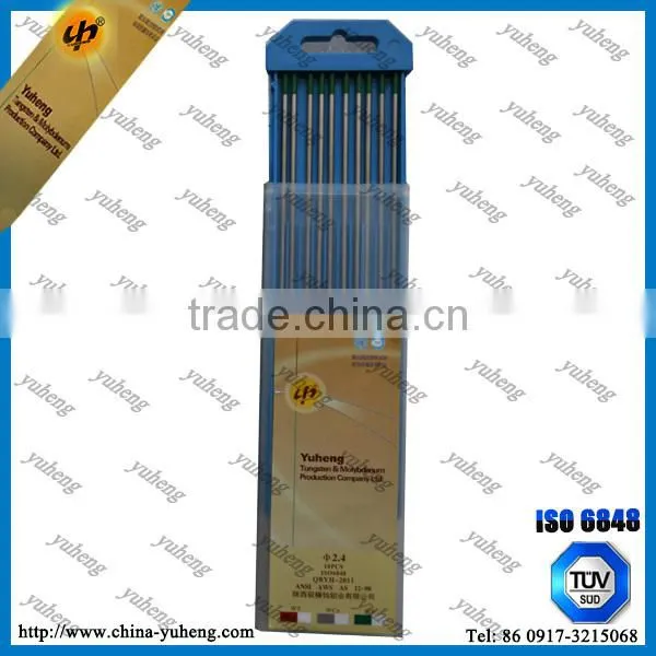 WP Aluminum Electrode Welding Rod 1.6*150mm Electrode For Titanium Welding Spot Welding Electrode