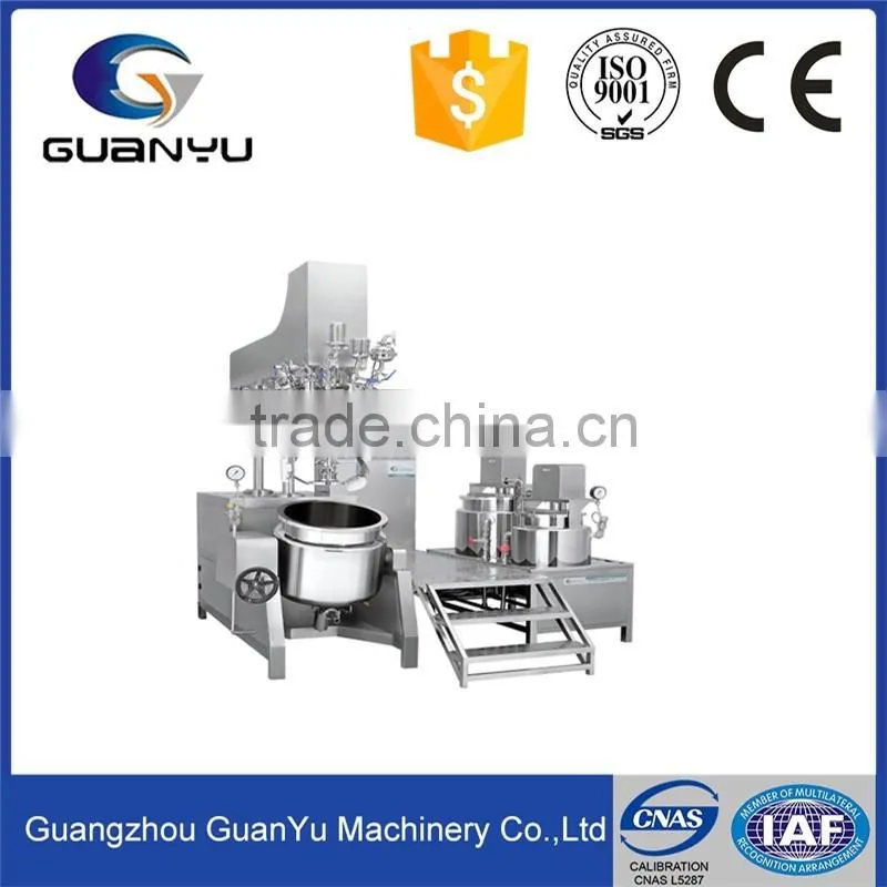 2017 hot sales CE Certificated 200L stainless steel liquid mixing homogenizer tank for ketchup and tomato sauce emulsifying