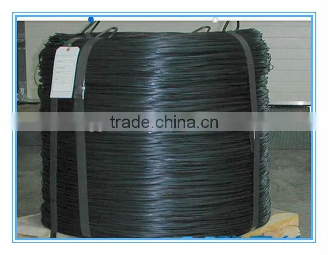 China company 24.5g black gi annealed wire for construction binding