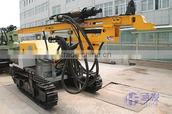 CE certificate ! Quality ensure your best choice ! HF140Y hydraulic crawler rock drilling rig , geotechnical drilling rig
