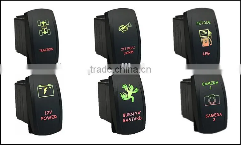 Waterproof Rocker Switch T85