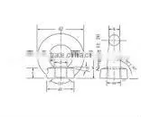 Factory manufacturer SS304 AISI316 din580 din582 lifting eye bolt and nut