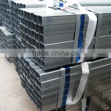 erw carbon square steel 60x60x1.2mm q195 pre galvanized pipe