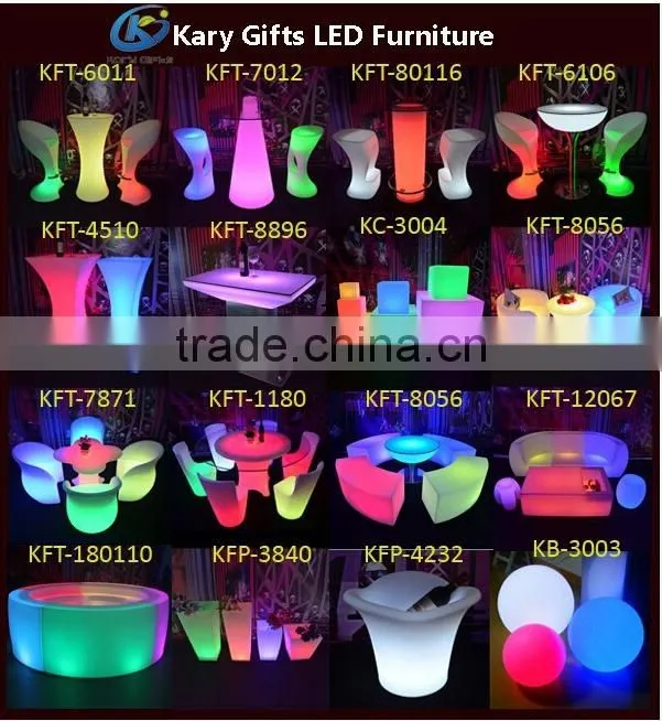 China factory led christmas lights outdoor/indoor pool round/cube bar lights