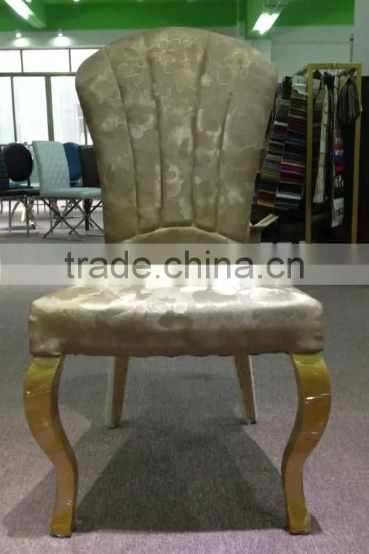wholesales fabric chairs wooden hotel dining chair