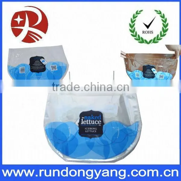 custom printed header bags