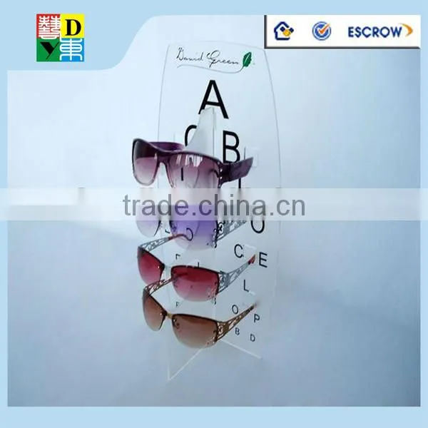useful Acrylic Sunglasses Retail Shop Display/2015 fashion design acrylic sunglass display rack wholesale price China