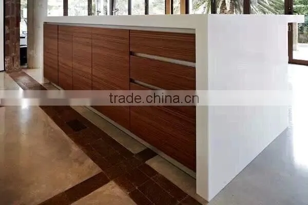 Quartz stone new design Office self service kitchen counter