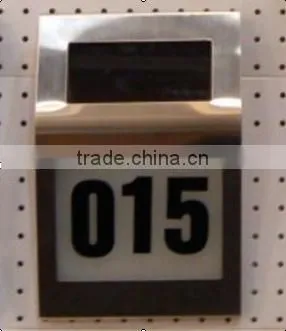 FQ-523 LED solar Address Plaques solar house numbers doorplate light