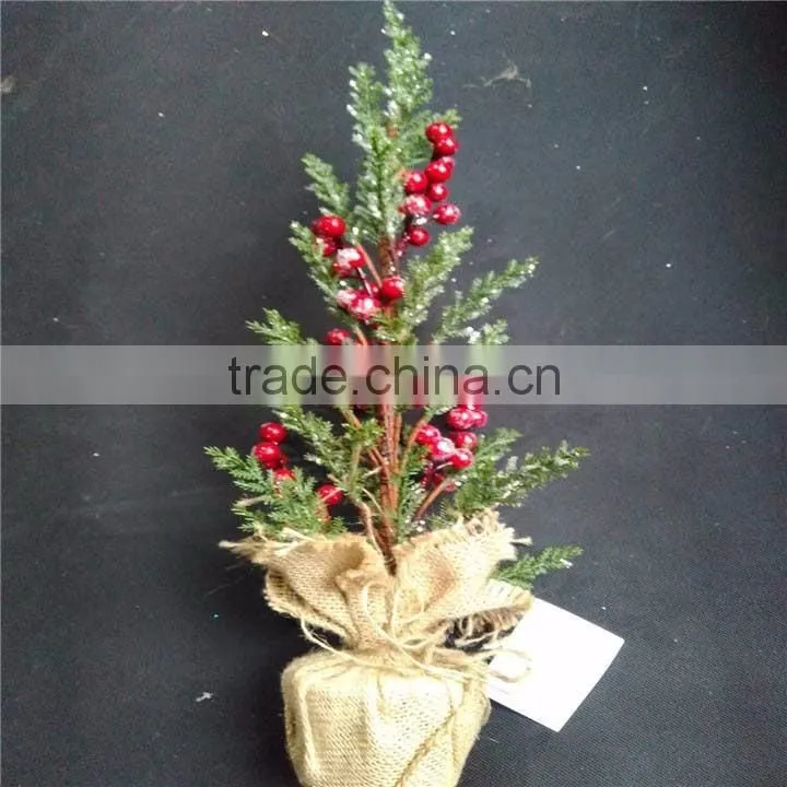 China factory supply crafts decorations artificial trees for christmas market