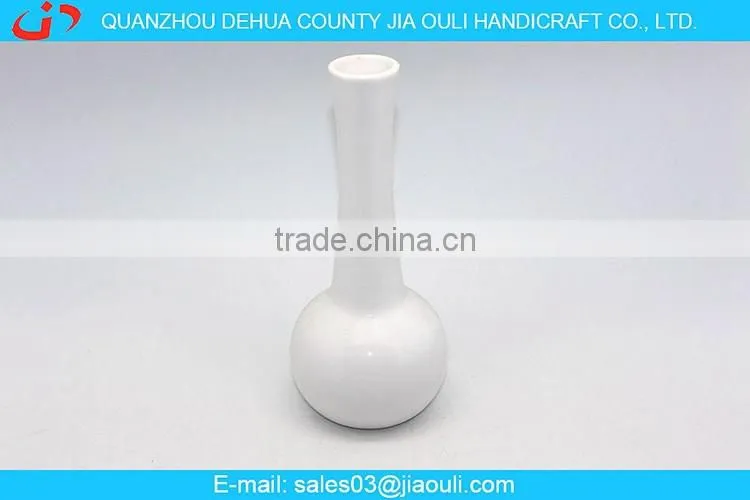 2016 hot sale grey small ceramic flower vase
