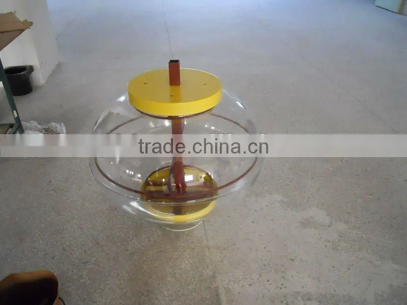 PP vacuum forming thick film blister plastic display ball for Christmas