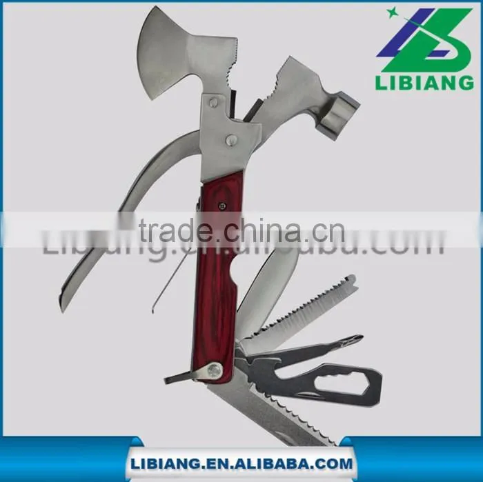 Outdoor multifunction emergency folding hammer plier