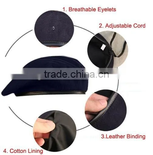 2017 custom types of military berets army beret hats for men