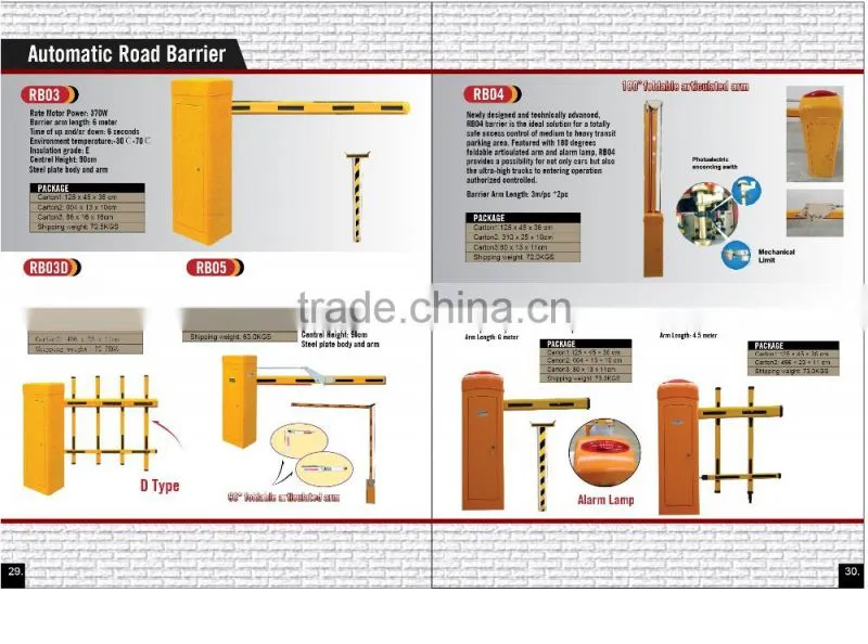 Car Parking System Barrier