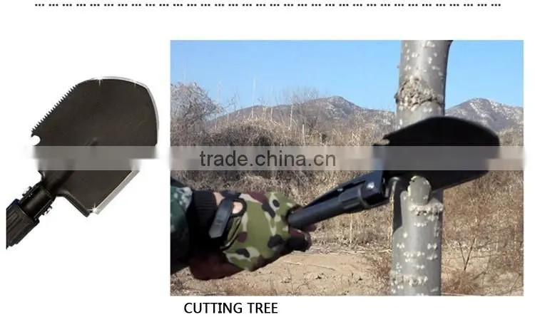 QJ-JS05 Multifunctional Folding Shovel, Foldable Shovel