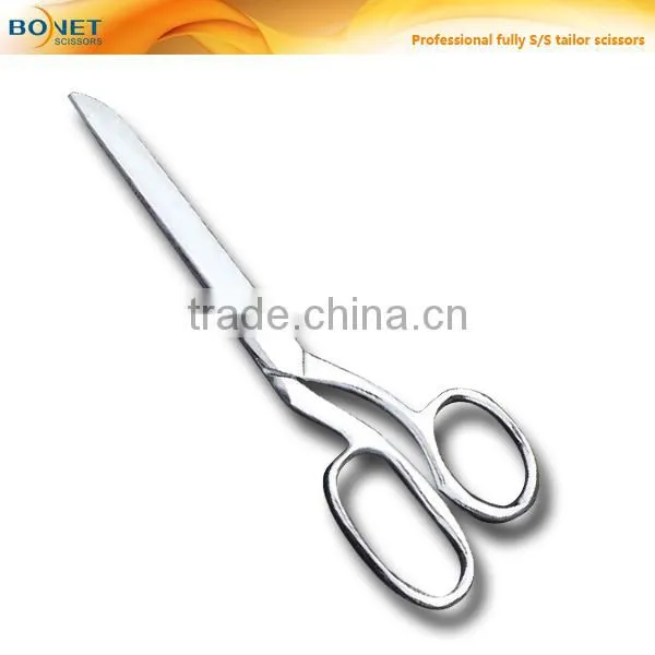 S15007 CE Certificated 7" Professional dressmaker shears fully Stainless Steel scissors