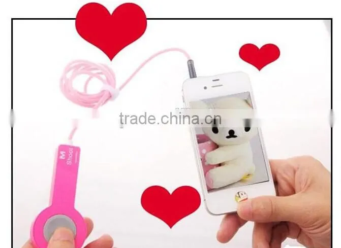 Newest product camera cable remote release controller for iphone