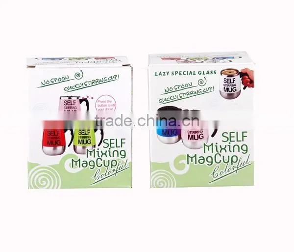 Automatic Battery Operated Stainless Steel Self Stirring Self Mixing & Spinning Cup