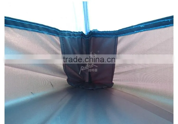 3 Person Double Layer Ripstop Polyester Family Camping Tent With Fiberglass Pole