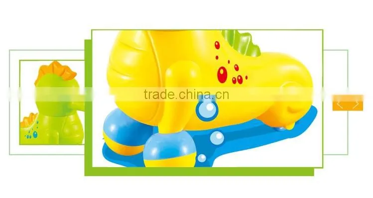 Funny battery operated hippocampus plastic toy horses that walk