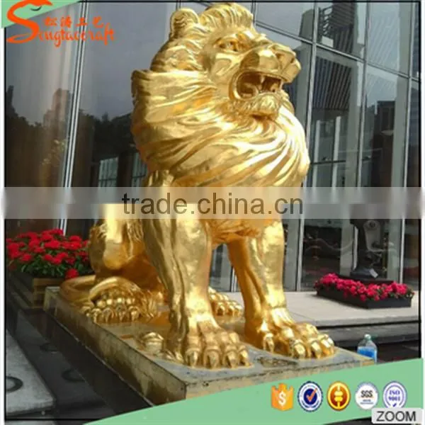 ALibaba China Life Size Large Outdoor Fiberglass Animal Statue Molds for Sale