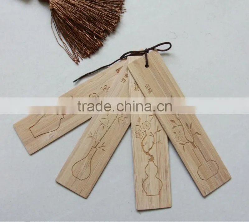 Bamboo bookmarks custom manufacturing