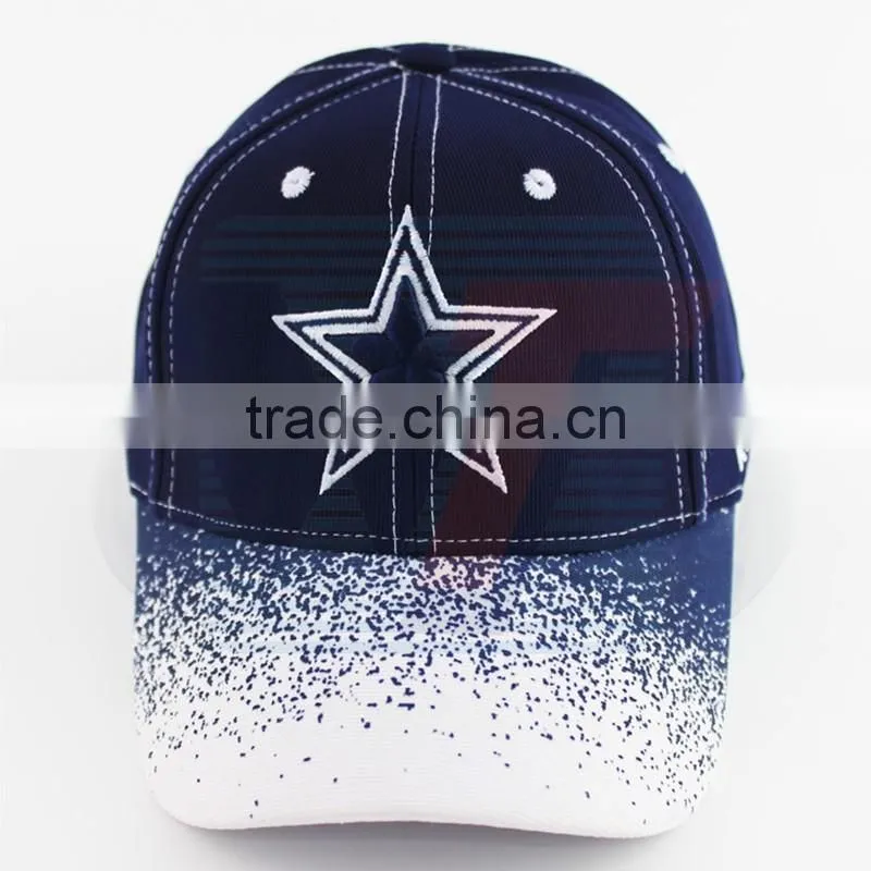 Printed New Style Flexfit Baseball Caps Spandex Sport Caps With Embroidery