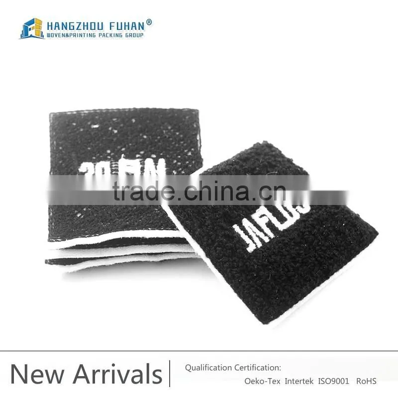 Professionally Custom Towel Embroidery Chenille Patches, Wholesale Towel Embroidery Badge