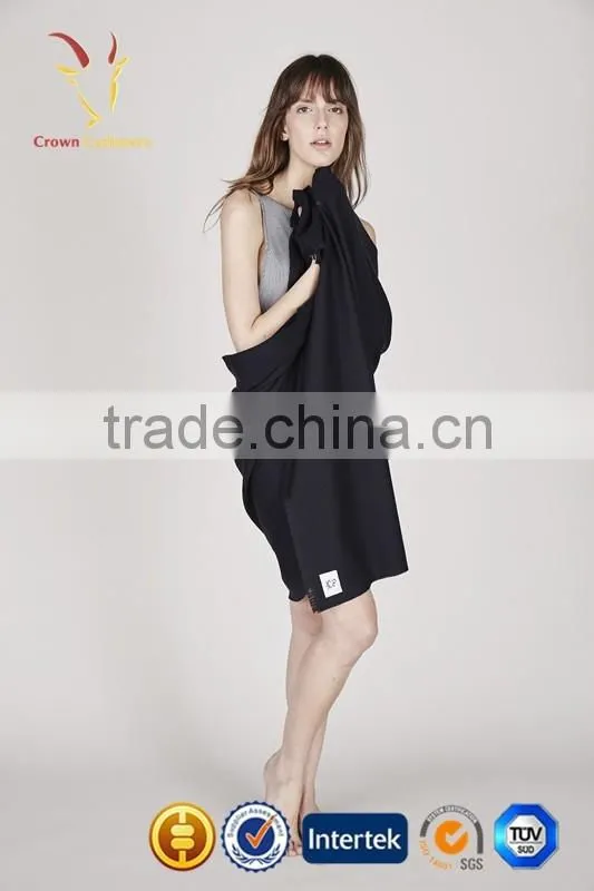 Fashionable New Design Women Pashmina Shawl Wrap Shawl Collar Cardigan