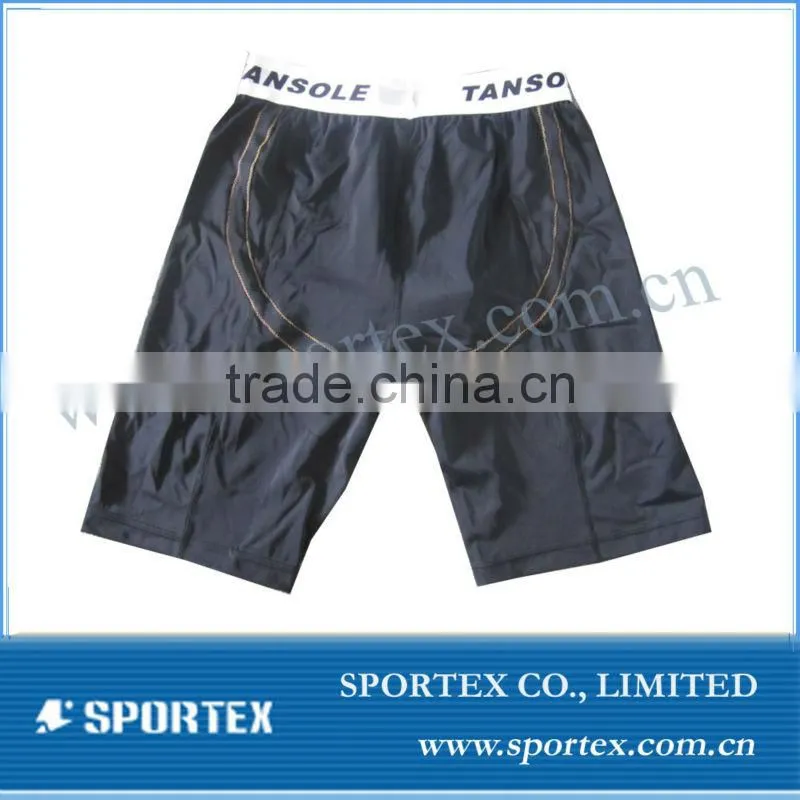 2016 Flatlock Men's compression shorts / compression shorts for men/ compression wear