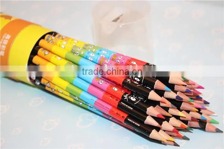 Carton 12/24/48 colors drawing pencil childern mechanical watercolor pencil customizable