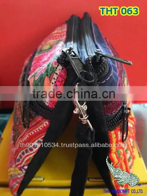 Thai Embroidered HMONG Hill Tribe Tote Hand Bag Shoulder Bag Cross Body Bag