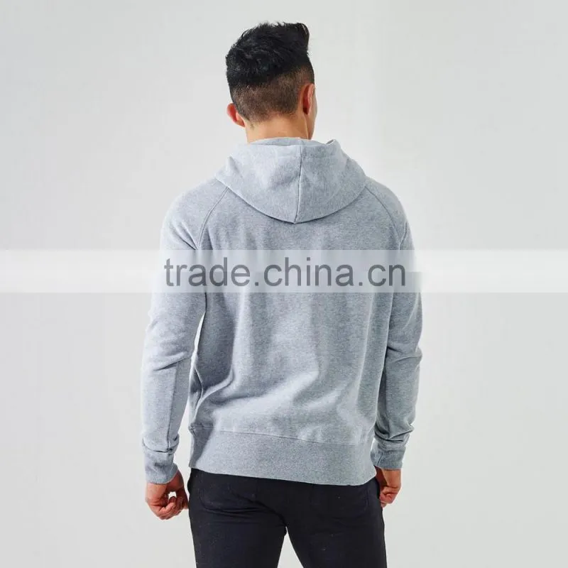 Custom Muscle Fit Polar Gym Jacket Men Fleece Sweatshirt Pullover Hoodie