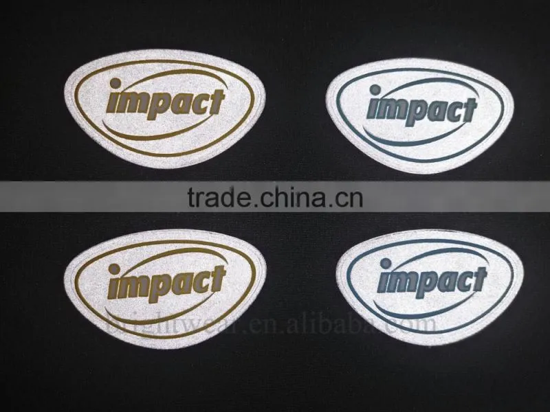Reflective logo can be customized