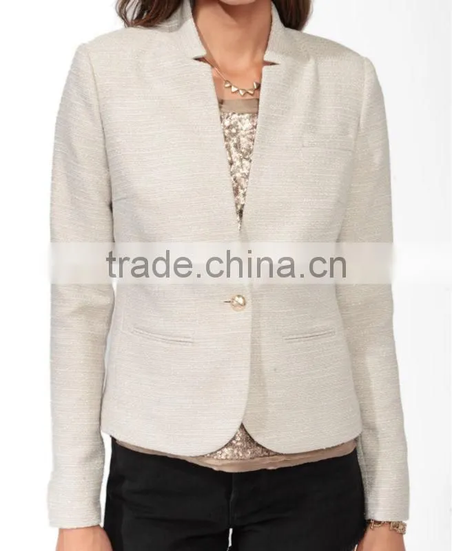 Metallic Jacquard Jacket