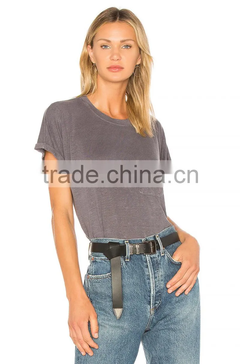 2018 Guangzhou Shandao Garment Manufacture Wholesale Summer Hot Style 160g 100% Cotton Short Sleeve O-Neck T shirt Women