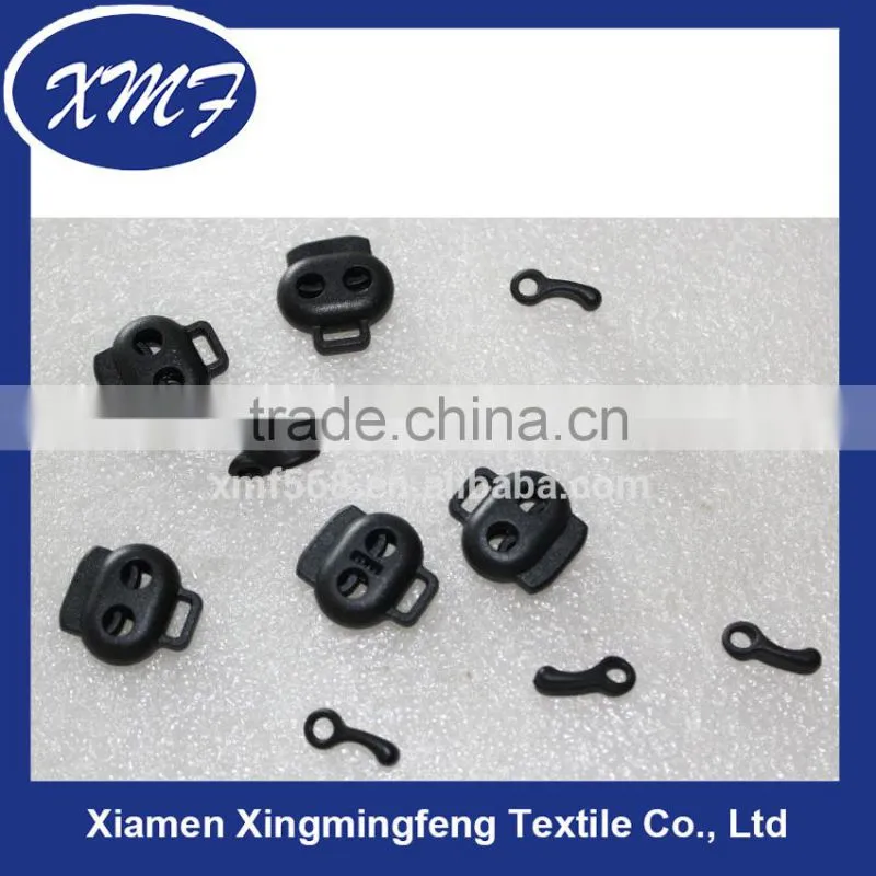 Pig Nose shape Plastic Rope Stopper/Clothes Plastic Cord Stopper