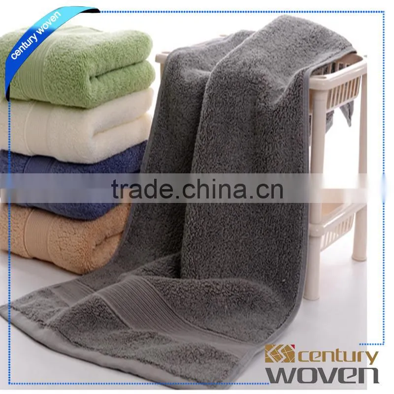 100% cotton high quality thin cotton bath towels