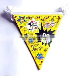 decoration party flags on string