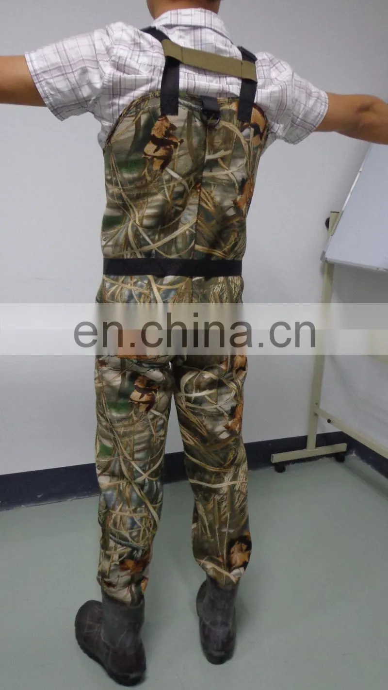2017 Popular camo type neoprene spearfishing fishing wader