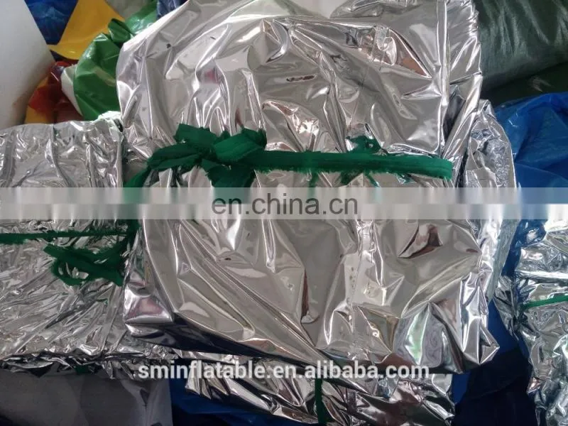Best Price Giant Inflatable Hanging Mirror Ball Christmas Party Event Mirror Ball Silver Hanging Decoration